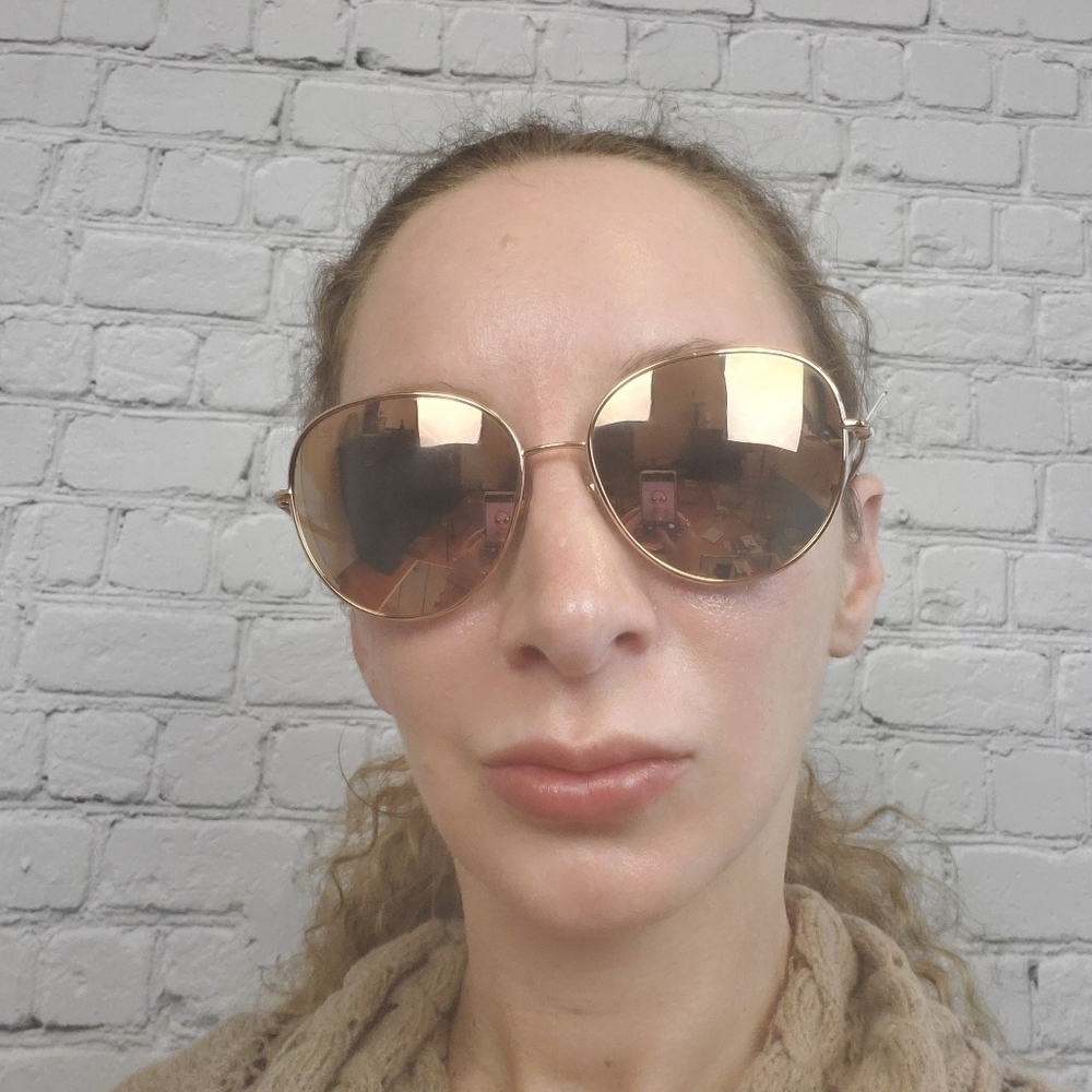 DOLCE and Gabbana 58mm Irregular Sunglasses NWT - Picture 5 of 10